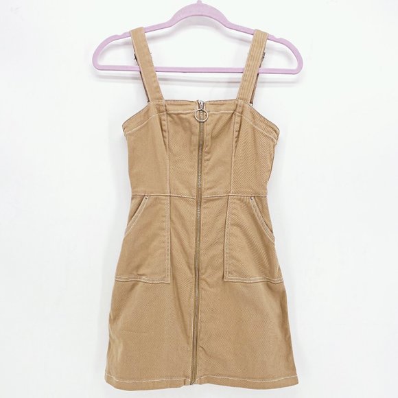 H&M Dresses & Skirts - H&M O-Ring Front Zip Overall Dress